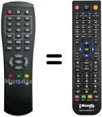 Replacement remote control Metronic ZAPBOX PLUG-IN 2 (ver. 2)